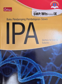 Image of Buku Pendamping IPA SMP/MTS KLS IX 2019