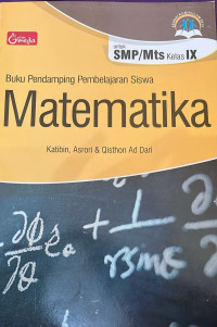 Image of BUKU PENDAMPING MATEMATIKA SMP KLS IX 2019